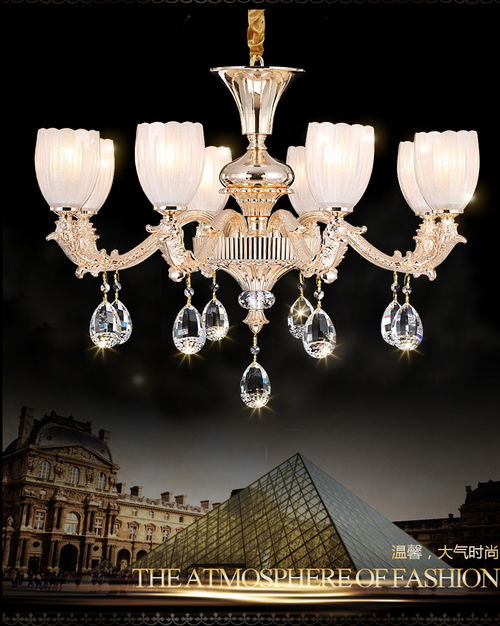 大氣奢華，歐式復古風情——琪朗燈飾鋅合金水晶吊燈0024解析