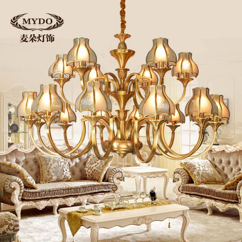 優(yōu)雅歐式風(fēng)范 麥朵全銅吊燈，點亮家居的藝術(shù)格調(diào)